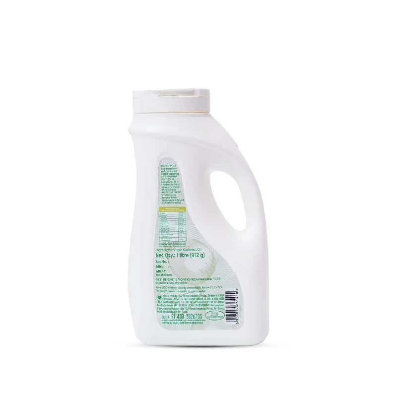 KLF Nirmal Cold Pressed Virgin Coconut Oil, 1 L-2.webp